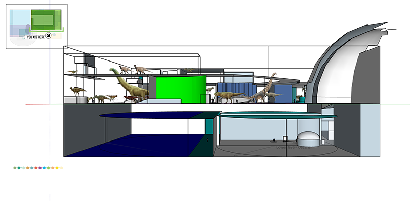 Cretaceous atrium left